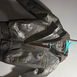 Black Rivet Dark Jacket